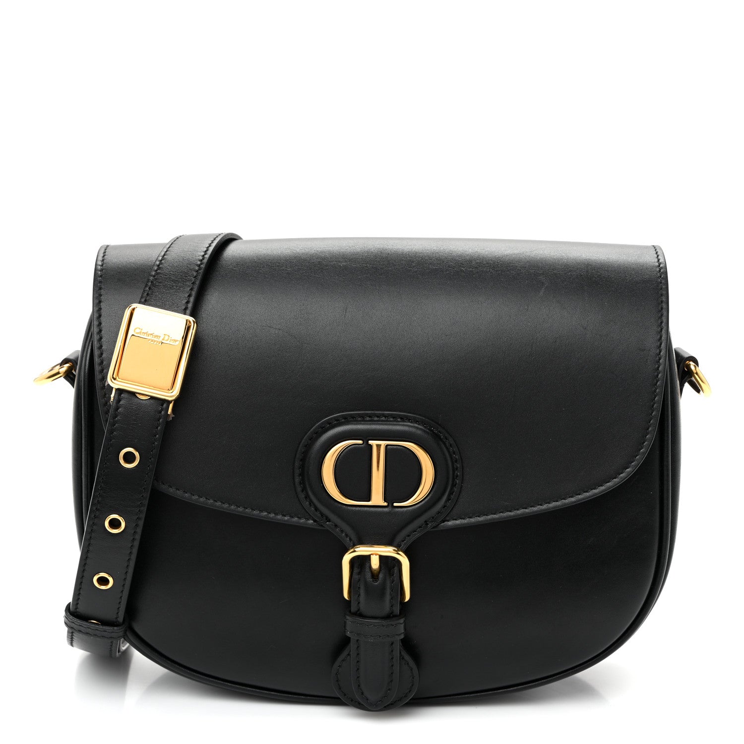 Christian Dior Box Calfskin Medium Bobby Flap Black 1 of 10