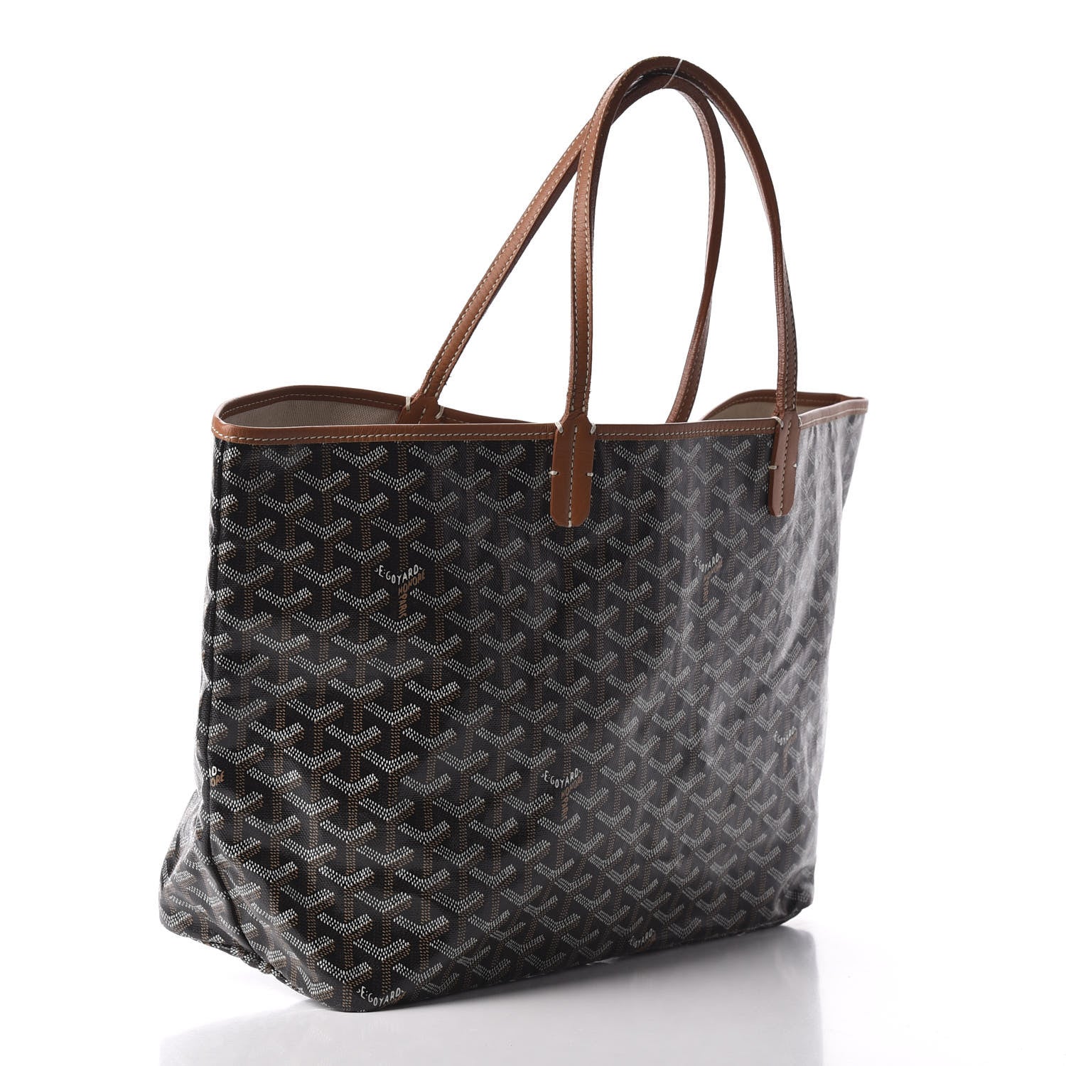 Goyard Goyardine Saint Louis PM Black Gold 3 of 9