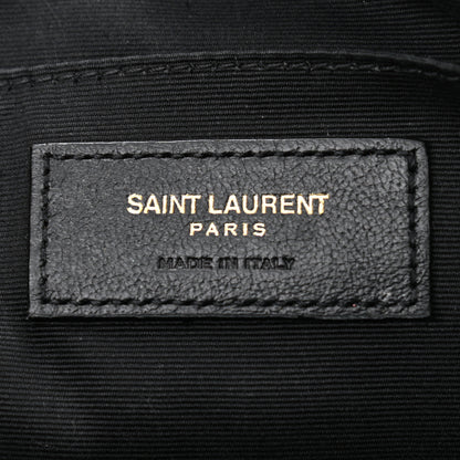 Saint Laurent Calfskin Matelasse Monogram Lou Camera Bag Black 6 of 10