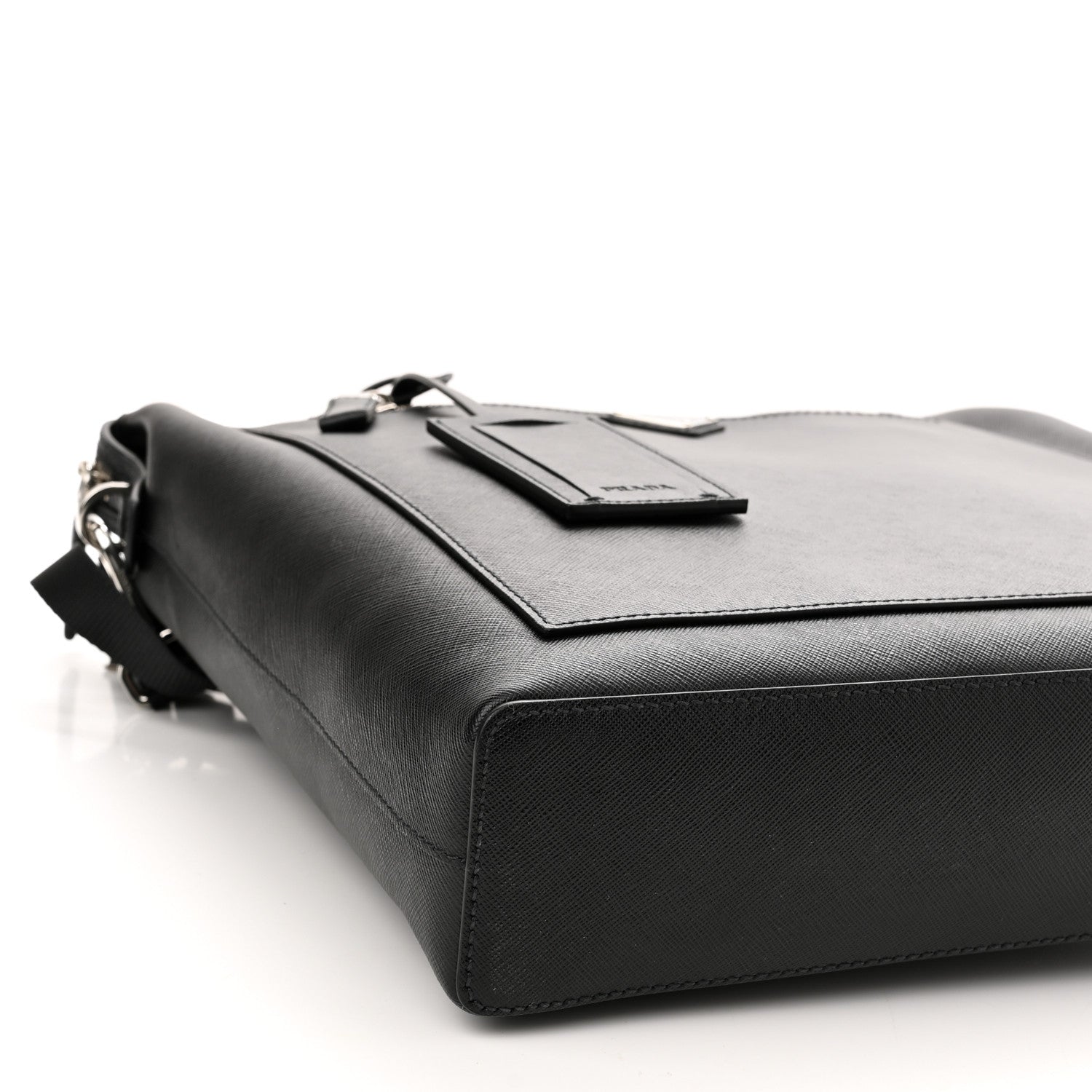 Prada Saffiano Travel Tote Black 9 of 10