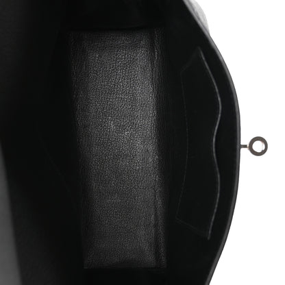 Hermes Togo Kelly Messenger PM Black 5 of 11