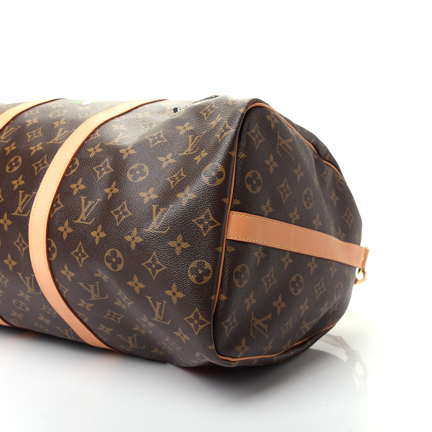 Louis Vuitton Monogram Patches Keepall Bandouliere 50 8 of 9