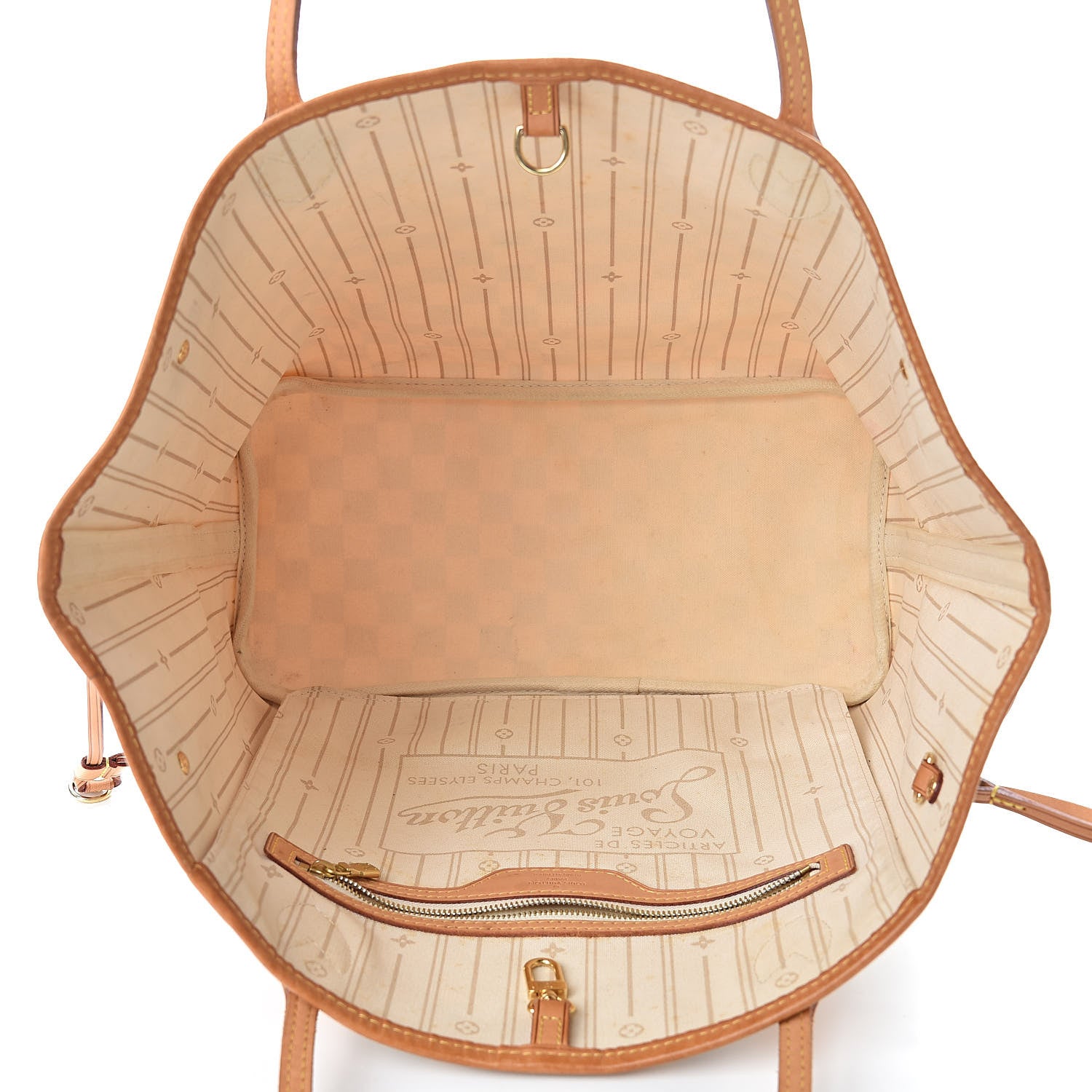 Louis Vuitton Damier Azur Neverfull MM 5 of 11