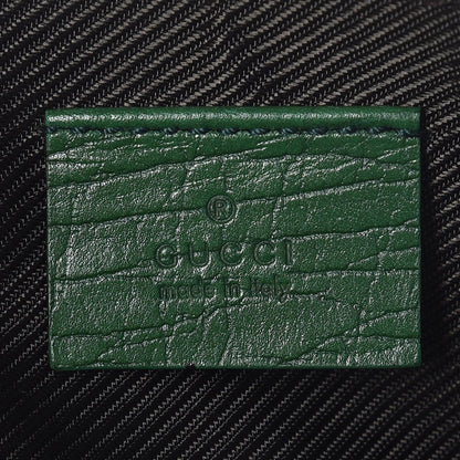 Gucci Monogram Boat Pochette Green 6 of 7