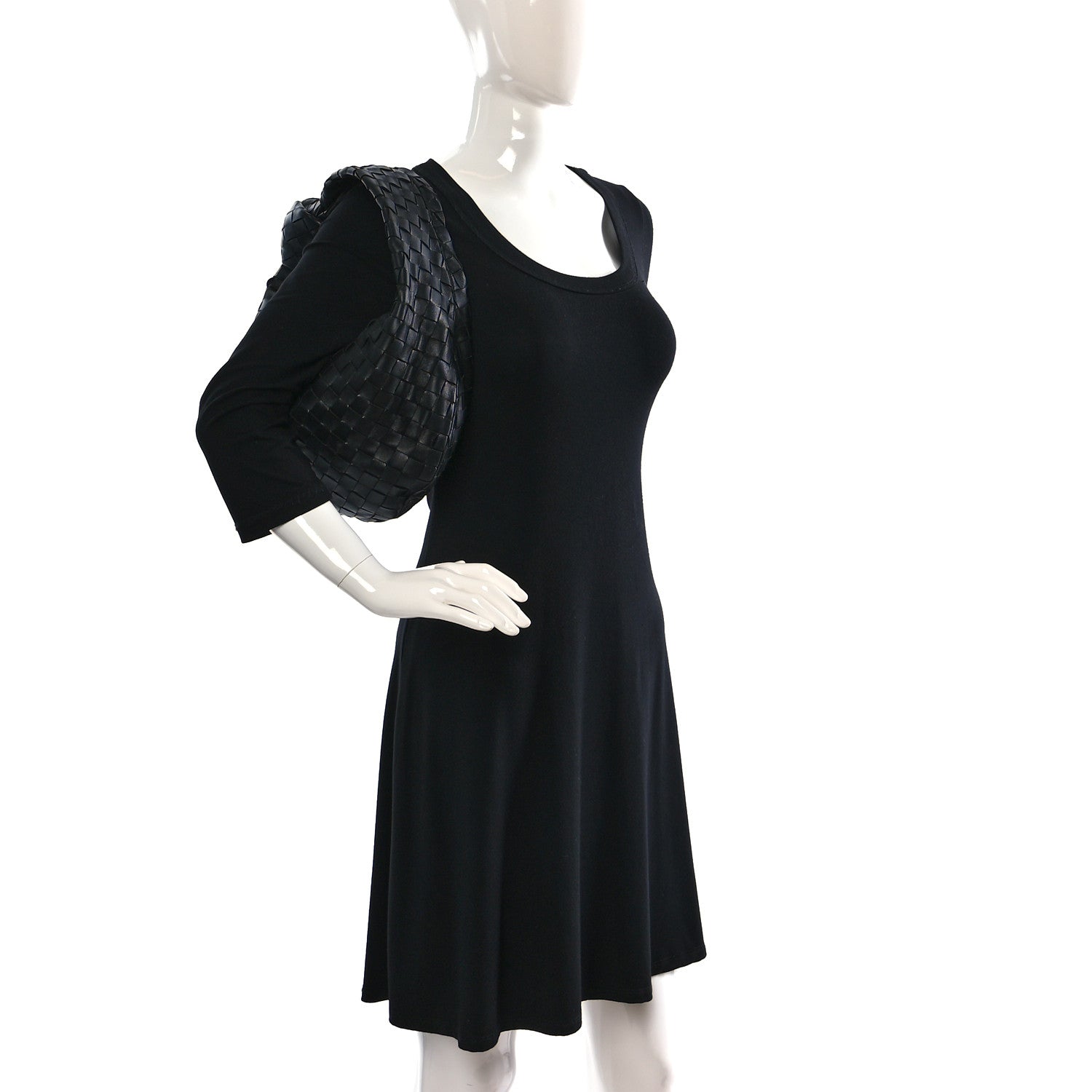 Bottega Veneta Nappa Intrecciato Teen Jodie Hobo Black 2 of 8