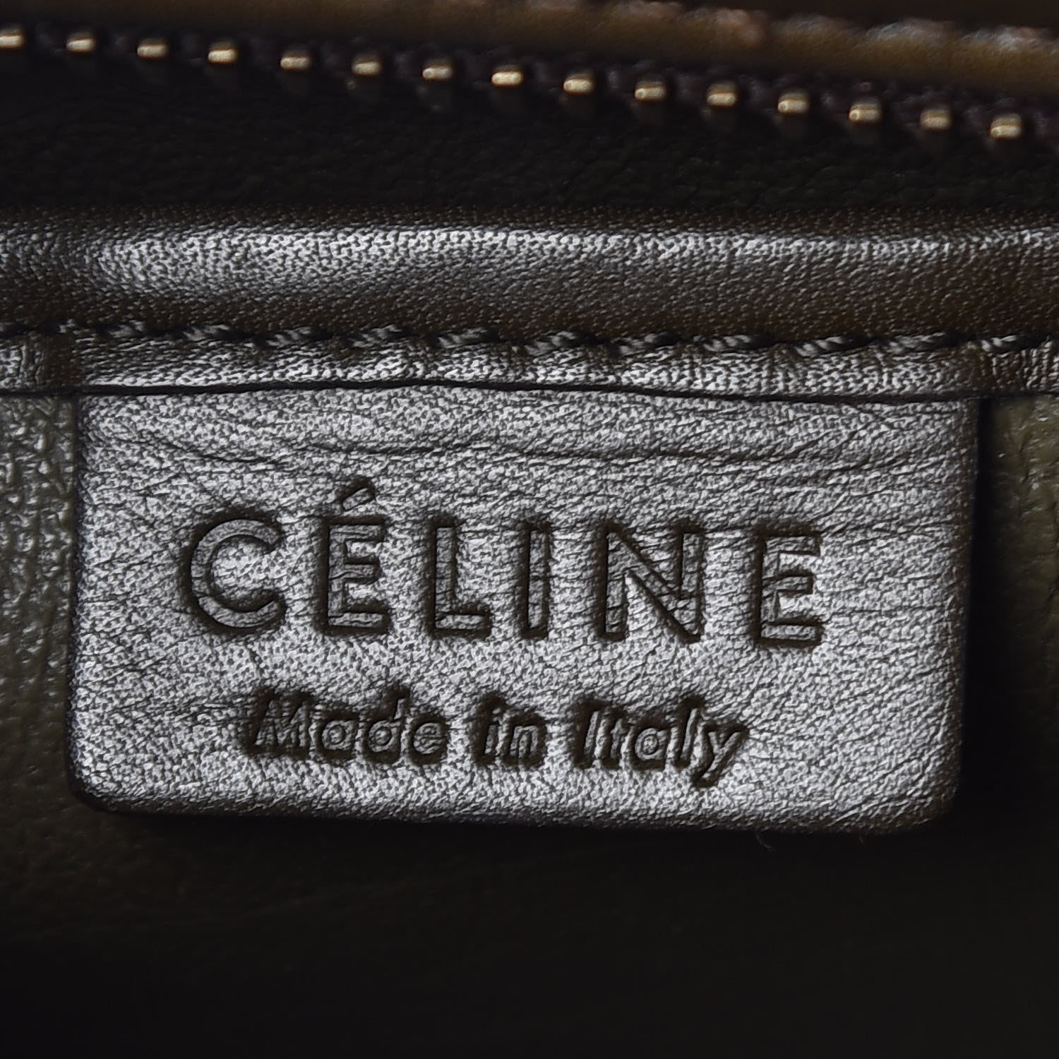 Celine Smooth Calfskin Nano Tri-Color Luggage Khaki 8 of 20
