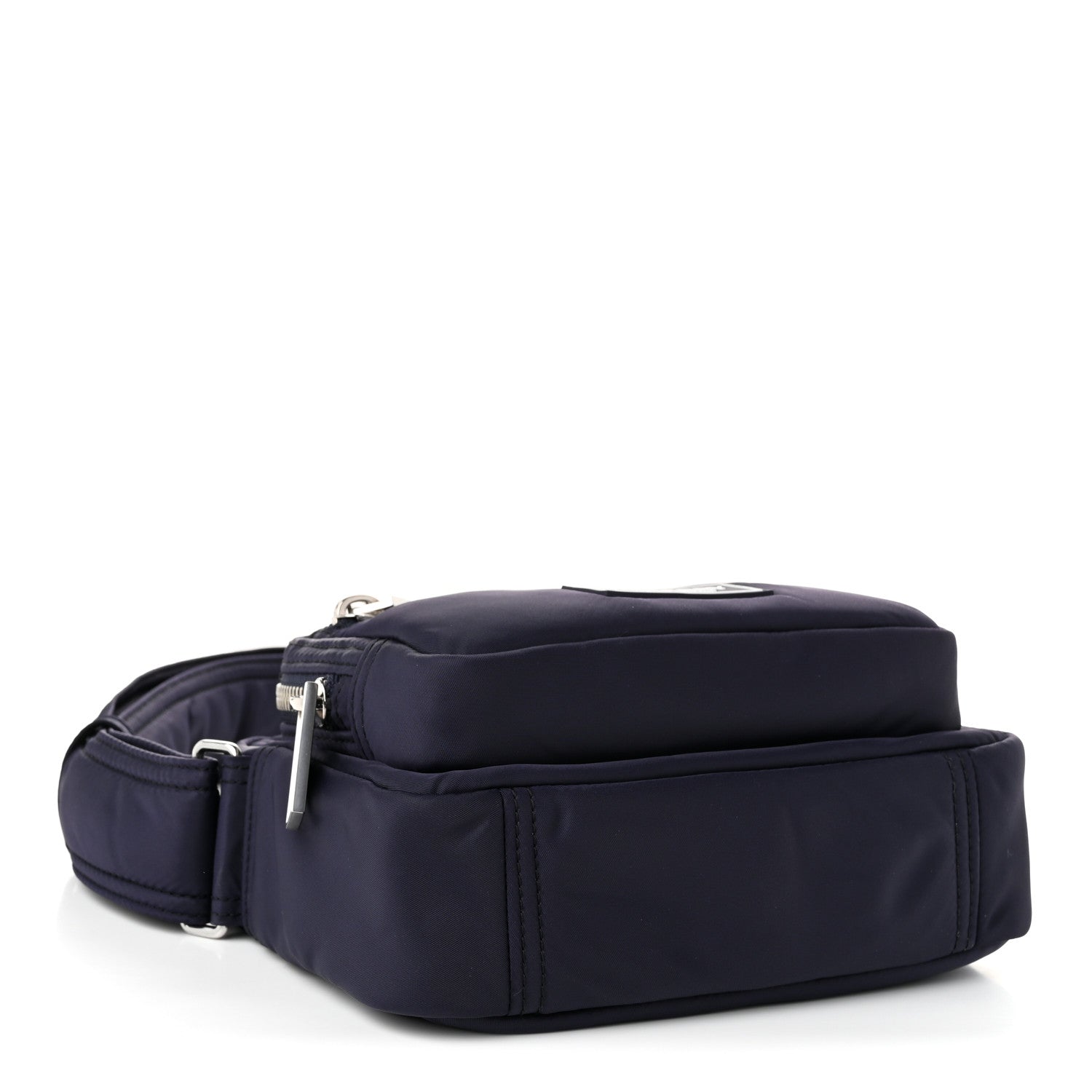 Burberry Nylon Warner Camera Crossbody Bag Navy 4 of 10