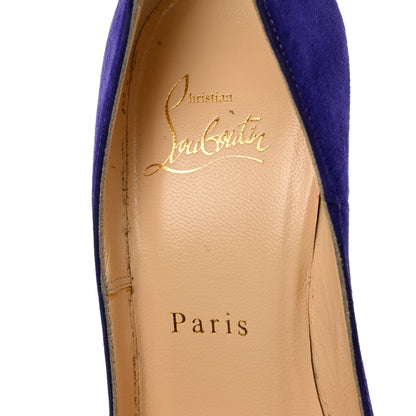 Christian Louboutin Veau Velours So Kate 100 Pumps 35.5 Purple Drop 6 of 10