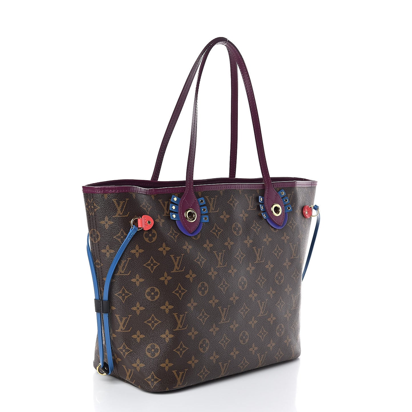 Monogram Totem Neverfull MM Magenta
