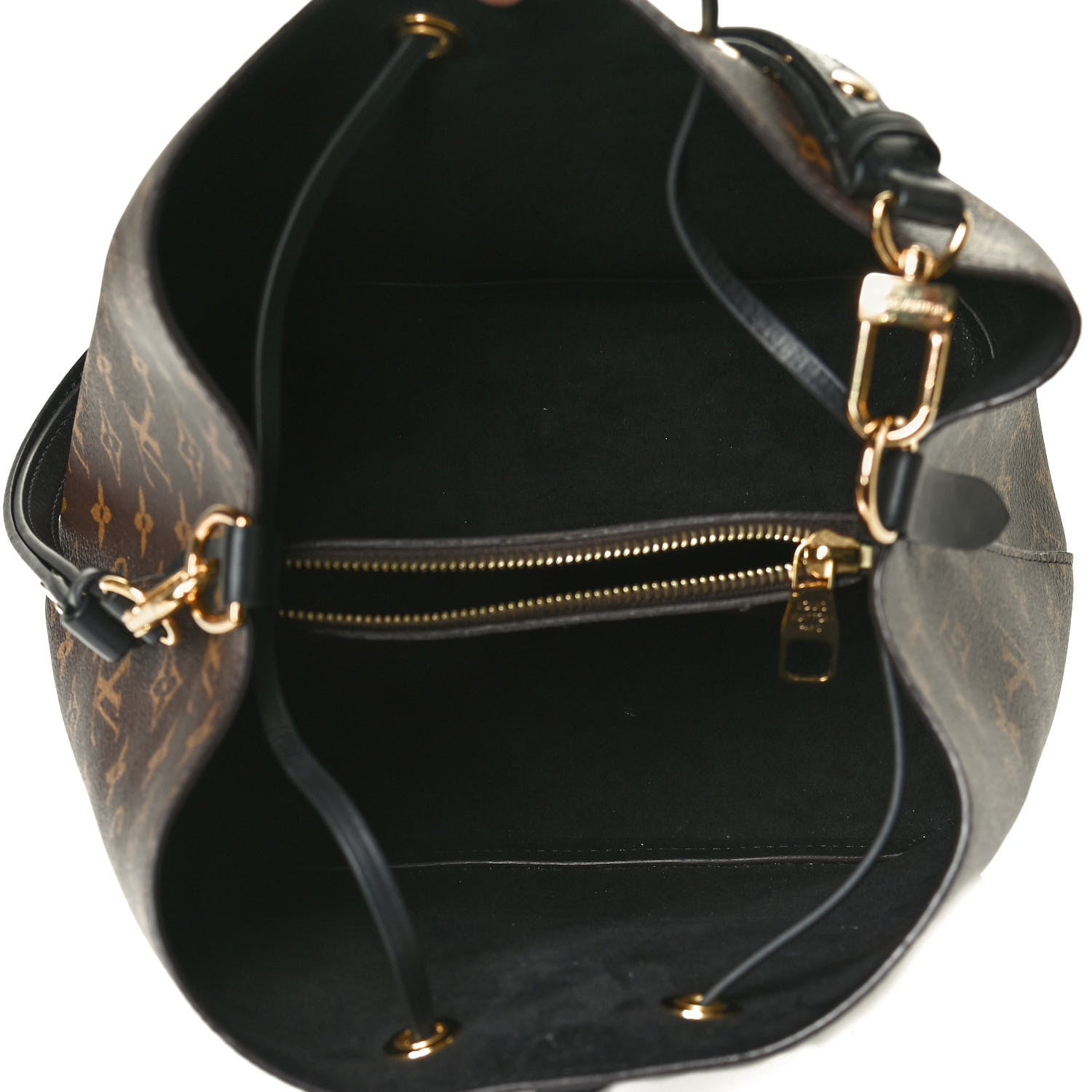 Louis Vuitton Monogram Neonoe MM Black 4 of 8