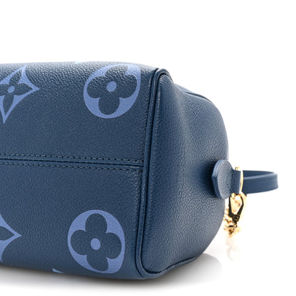 Louis Vuitton Empreinte Monogram Giant Speedy Bandouliere 20 Degrade Blue 9 of 9
