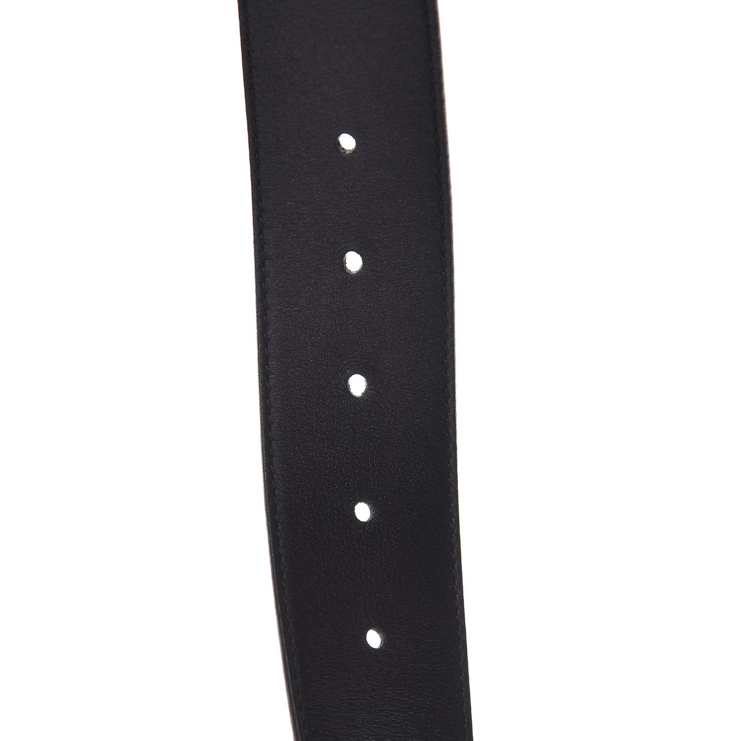 Moon Calfskin Double G 40mm Belt 115 46 Black