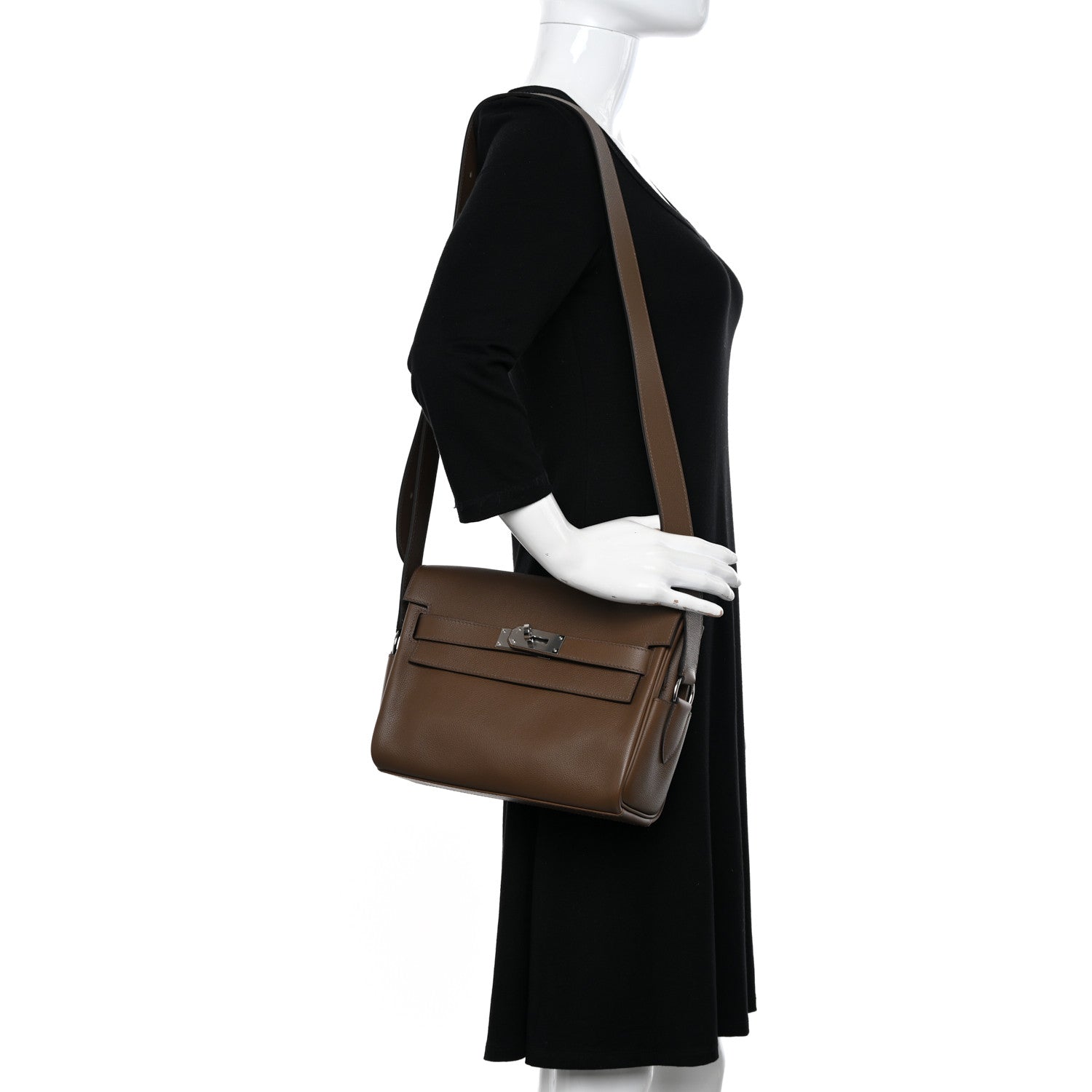 Hermes Evercolor Kelly Messenger PM Ecorce 2 of 10