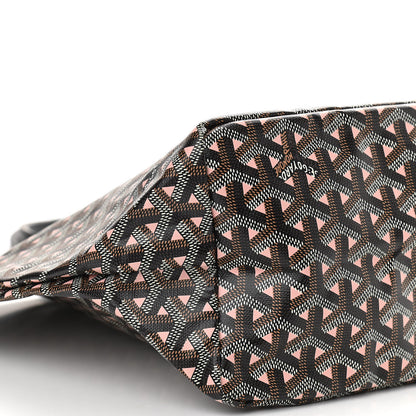 Goyard Goyardine Saint Louis Claire Voie PM Black Pink 8 of 9