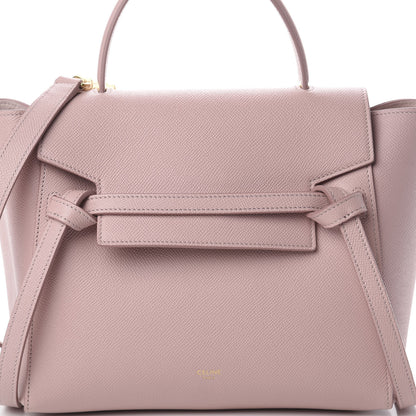Celine Grained Calfskin Micro Belt Bag Vintage Pink 8 of 8