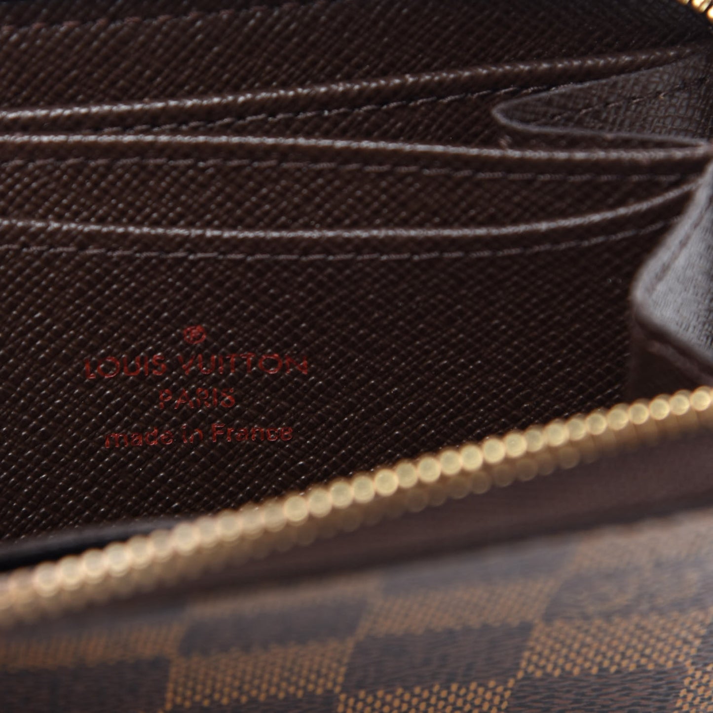 Damier Ebene Zippy Coin Purse