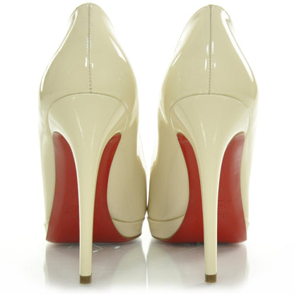 Christian Louboutin Patent New Simple 120 Pumps 40.5 Bone 4 of 8