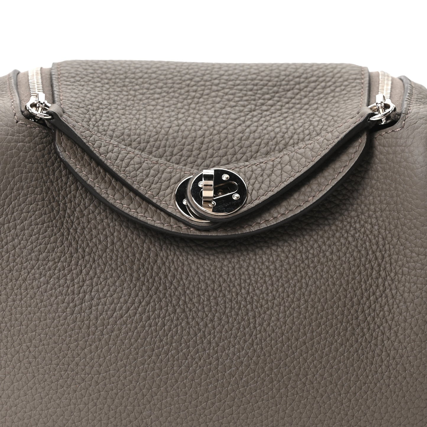 Taurillon Clemence Mini Lindy 20 Etain