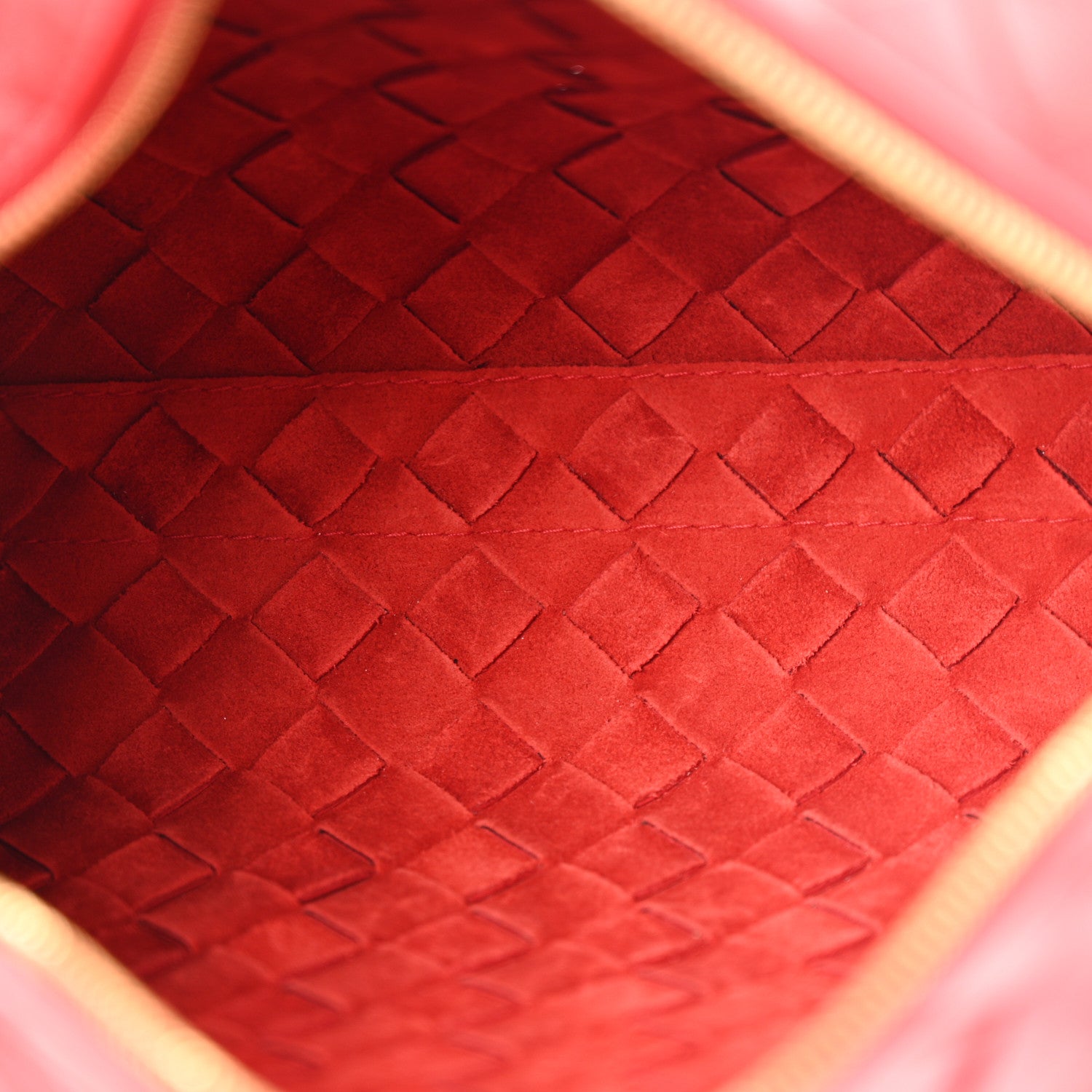 Bottega Veneta Nappa Intrecciato Small Loop Camera Bag Apple Candy 5 of 12