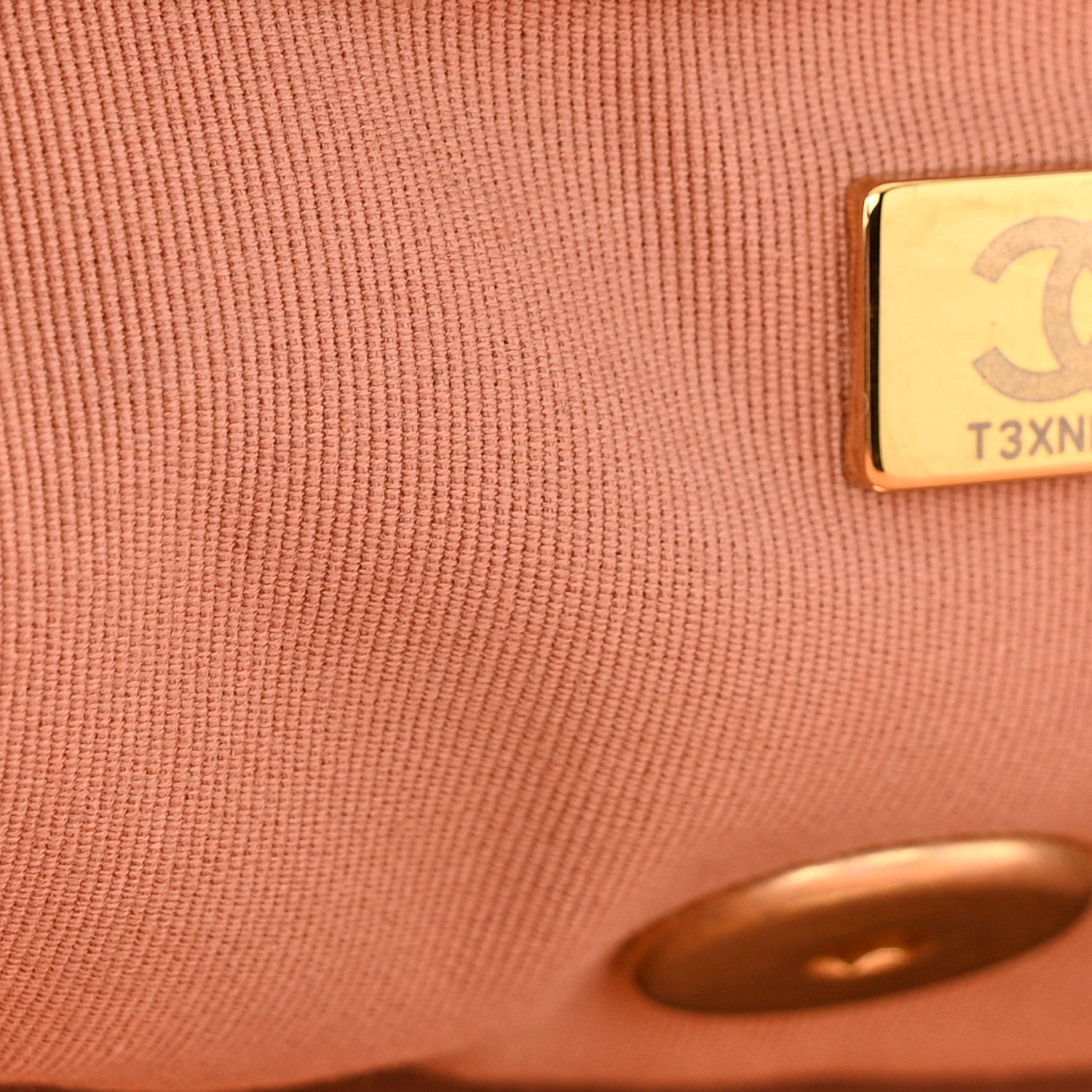 Chanel Lambskin Quilted Medium Chanel 19 Flap Light Orange 6 of 9