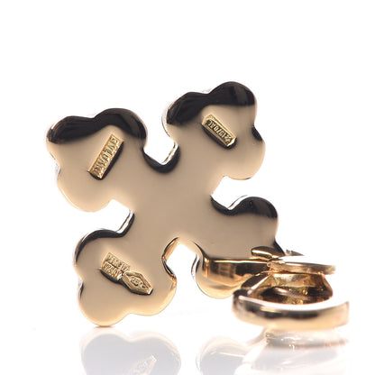 Bulgari 18K Yellow Gold Cross Charm Pendant 3 of 3