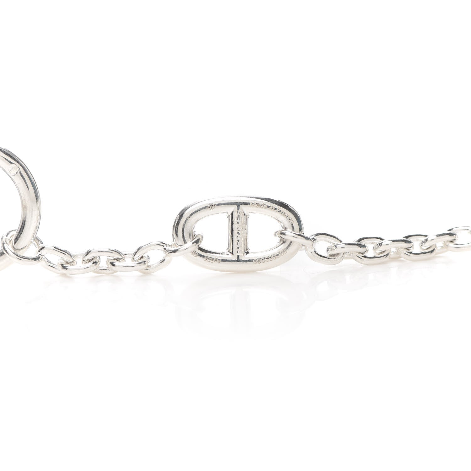 Hermes Sterling Silver Farandole Bracelet SH 4 of 5