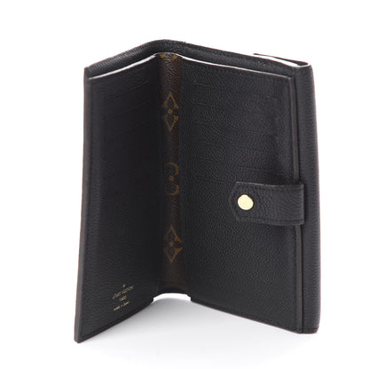 Louis Vuitton Monogram Pallas Compact Wallet Black 4 of 5