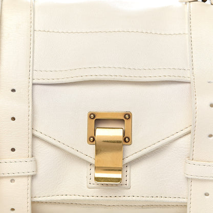 Proenza Schouler Lambskin Tiny PS1 Satchel White 21 of 21