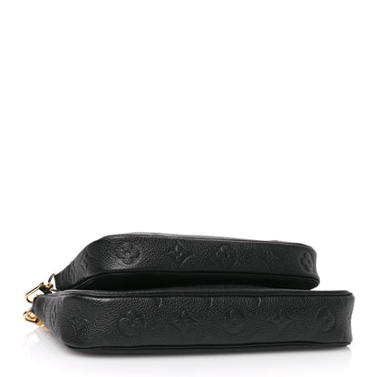 Louis Vuitton Empreinte Monogram Giant Multi Pochette Accessories Black 4 of 9
