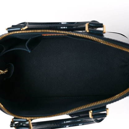 Louis Vuitton Vernis Alma PM Blue Nuit 4 of 7