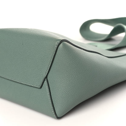 Celine Soft Grained Calfskin Small Sangle Bucket Bag Green 9 of 9
