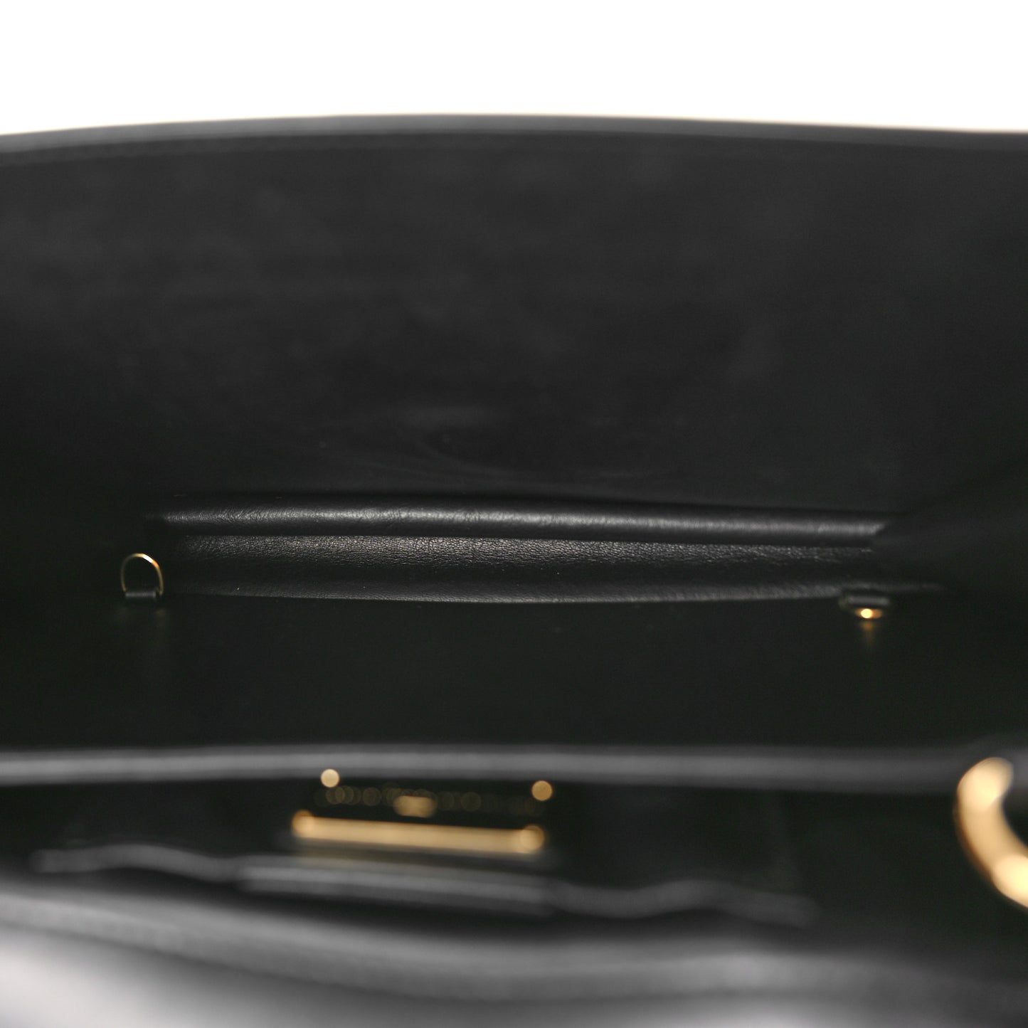 Calfskin Thalia Flap Shoulder Bag Black