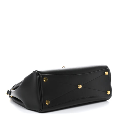 Balenciaga Smooth Calfskin Small Bel Air Carry All Bag Black 4 of 9