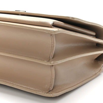 Saint Laurent Calfskin Medium Monogram Sunset Dark Beige 8 of 8