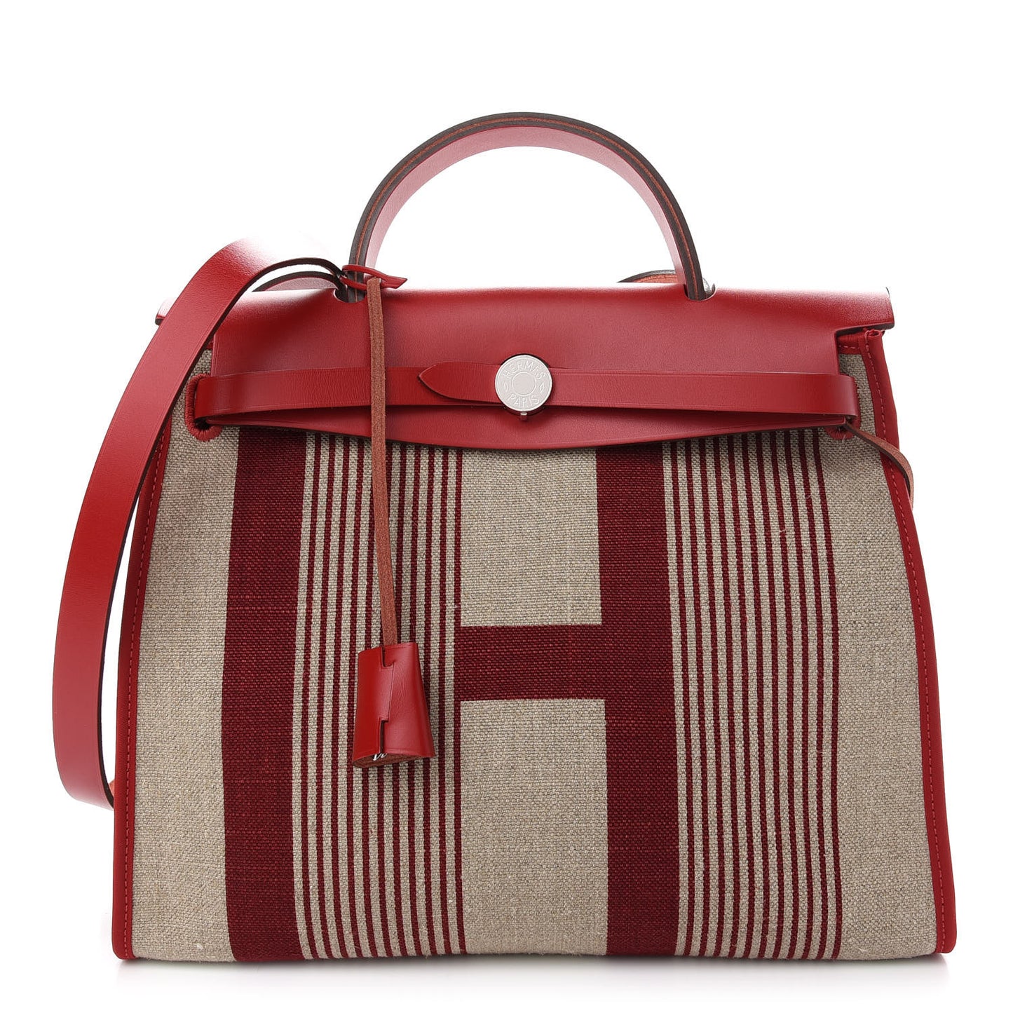 Vache Hunter Toile H Vibration Herbag Zip 31 PM Bordeaux Ficelle Rouge Piment
