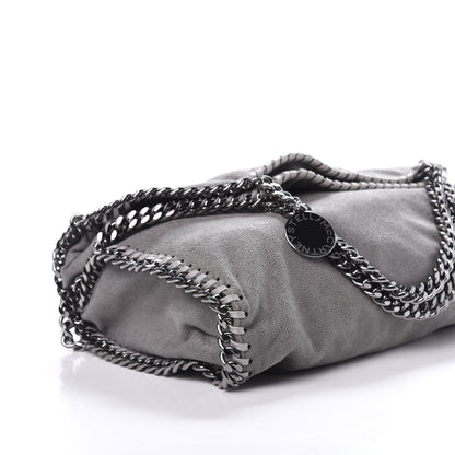 Stella McCartney Shaggy Deer Falabella Fold Over Tote Grey 7 of 10