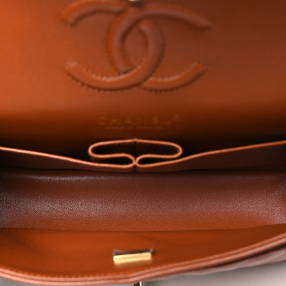 Chanel Caviar Quilted Small Double Flap Light Brown 5 of 11