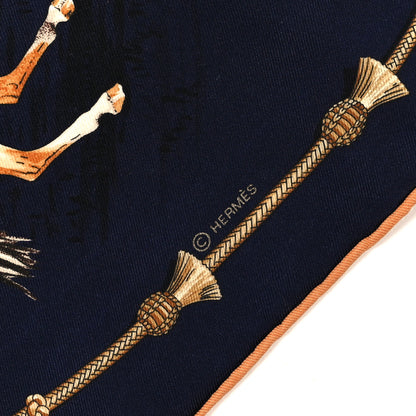 Hermes Silk Pampa Scarf 70 Caban Gris Beige De Weimar 3 of 4