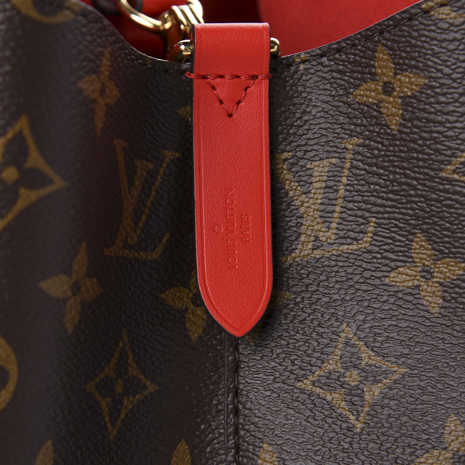 Louis Vuitton Monogram Neonoe MM Coquelicot 8 of 10