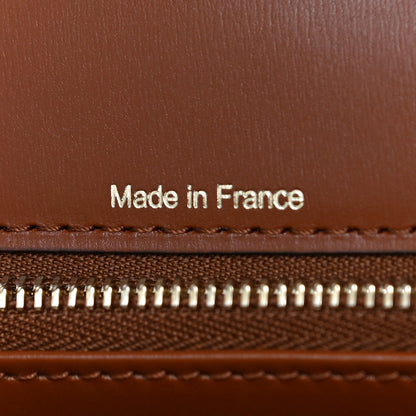 Delvaux Grained Calfskin PM Brillant Satchel Natural 6 of 10