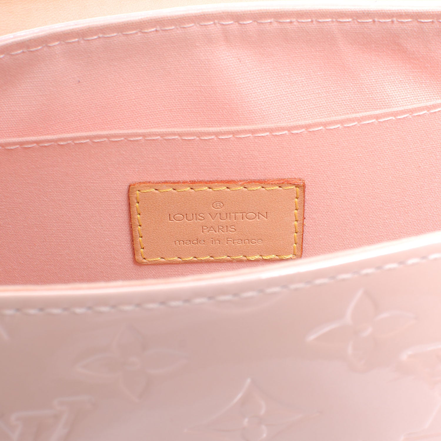 Louis Vuitton Vernis Biscayne Bay PM Marshmallow 6 of 7