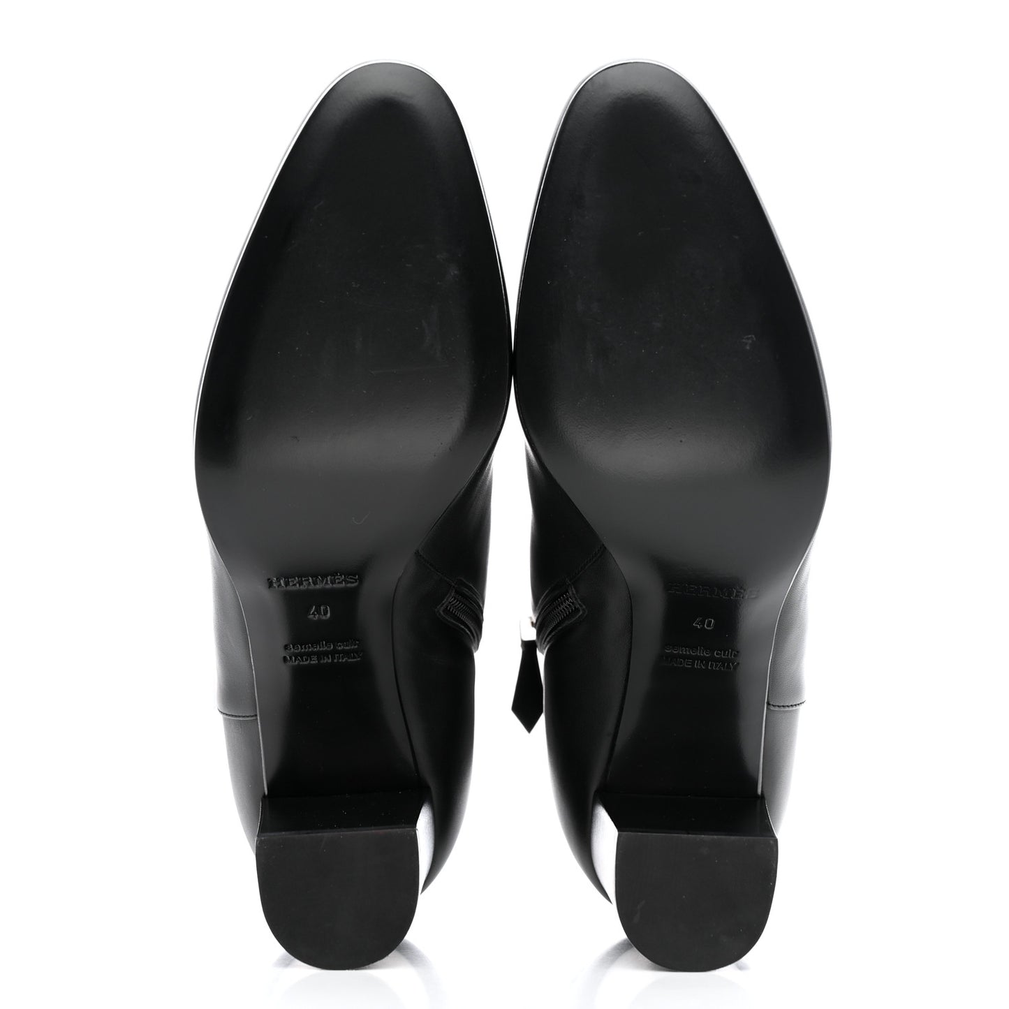 Calfskin Saint Germain Ankle Boots 40 Black