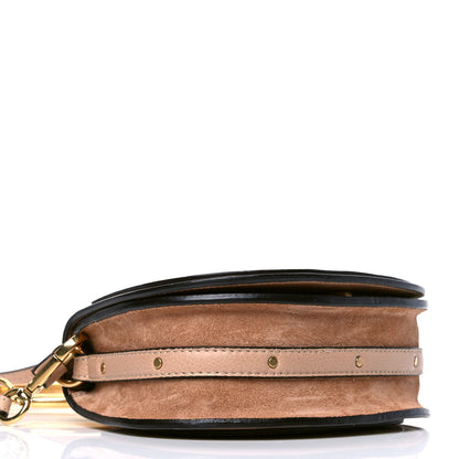 Chloe Calfskin Suede Small Nile Bracelet Bag Biscotti Beige 3 of 4