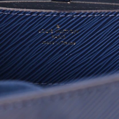 Louis Vuitton Epi Twist Shoulder Bag MM Indigo 8 of 10