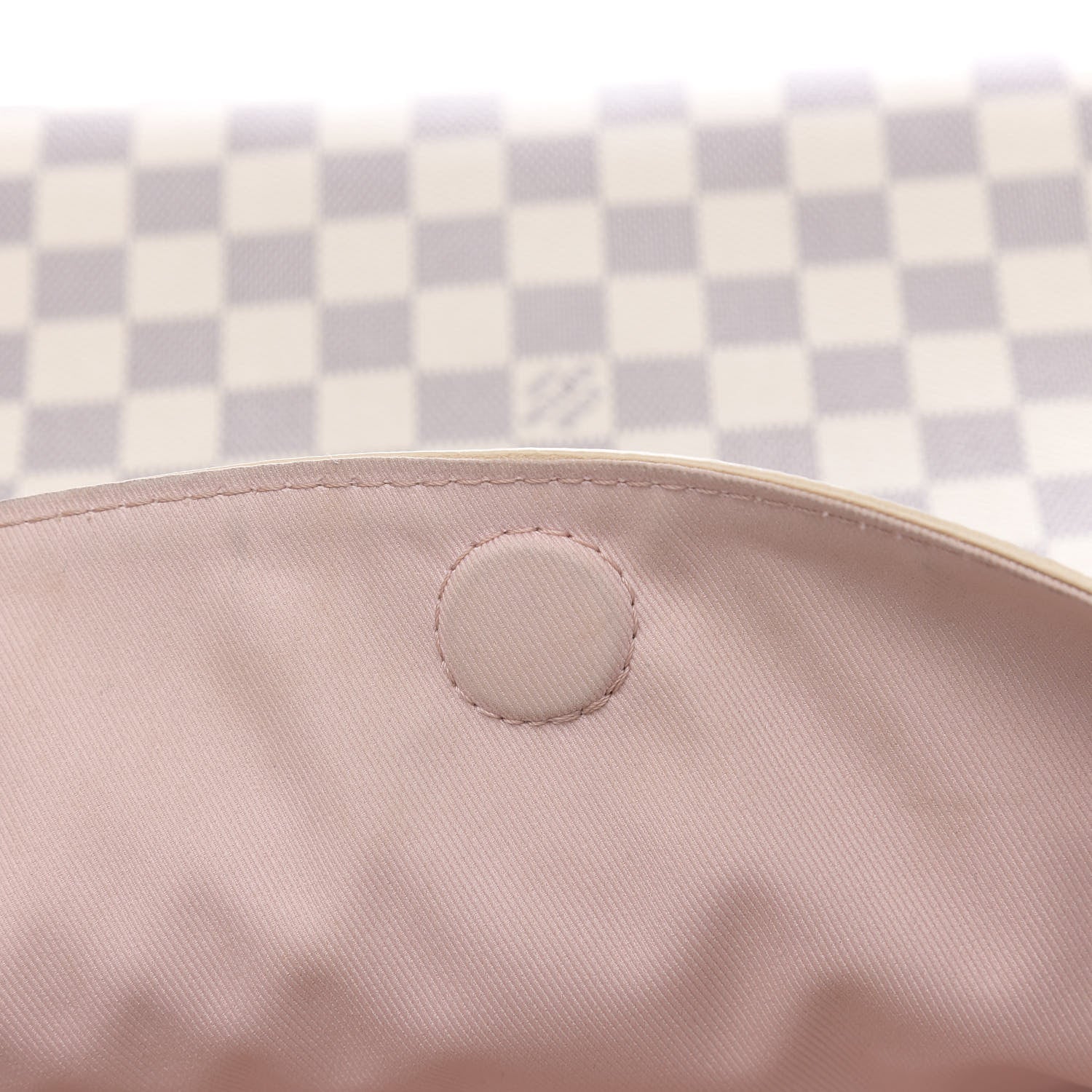 Louis Vuitton Damier Azur Graceful MM Rose Ballerine 16 of 16