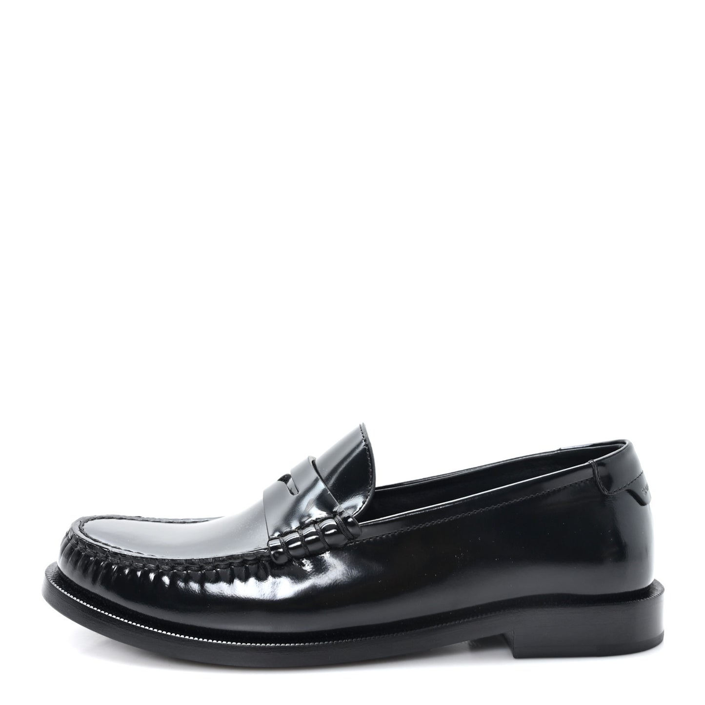 Magnum Lux Calfskin Le Loafer 15 Moccasins 37 Black