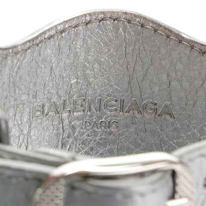 Balenciaga Agneau Arena Giant Silver Hardware M Bracelet Gris Aluminum 4 of 5
