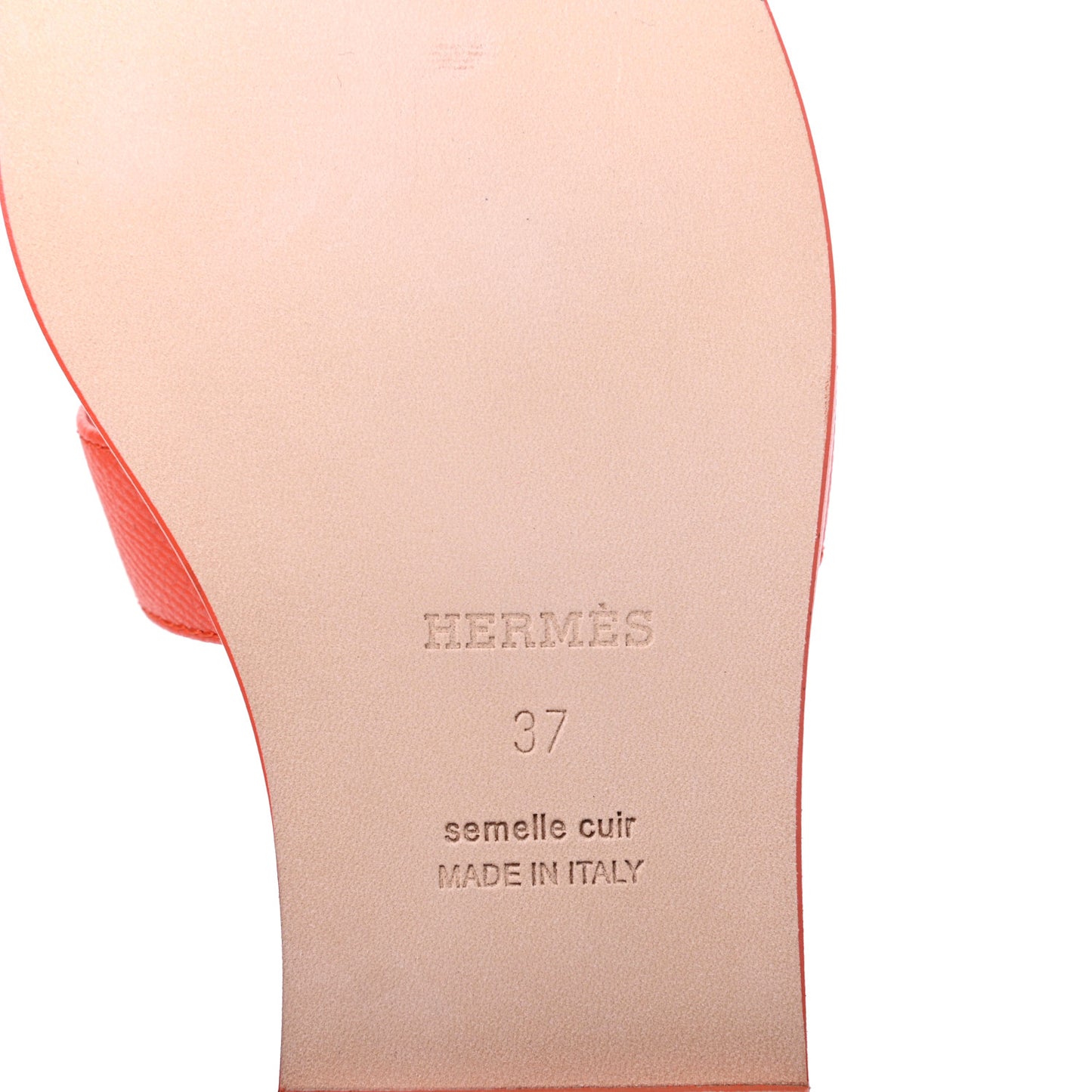 Epsom Oran Sandals 37 Orange Poppy