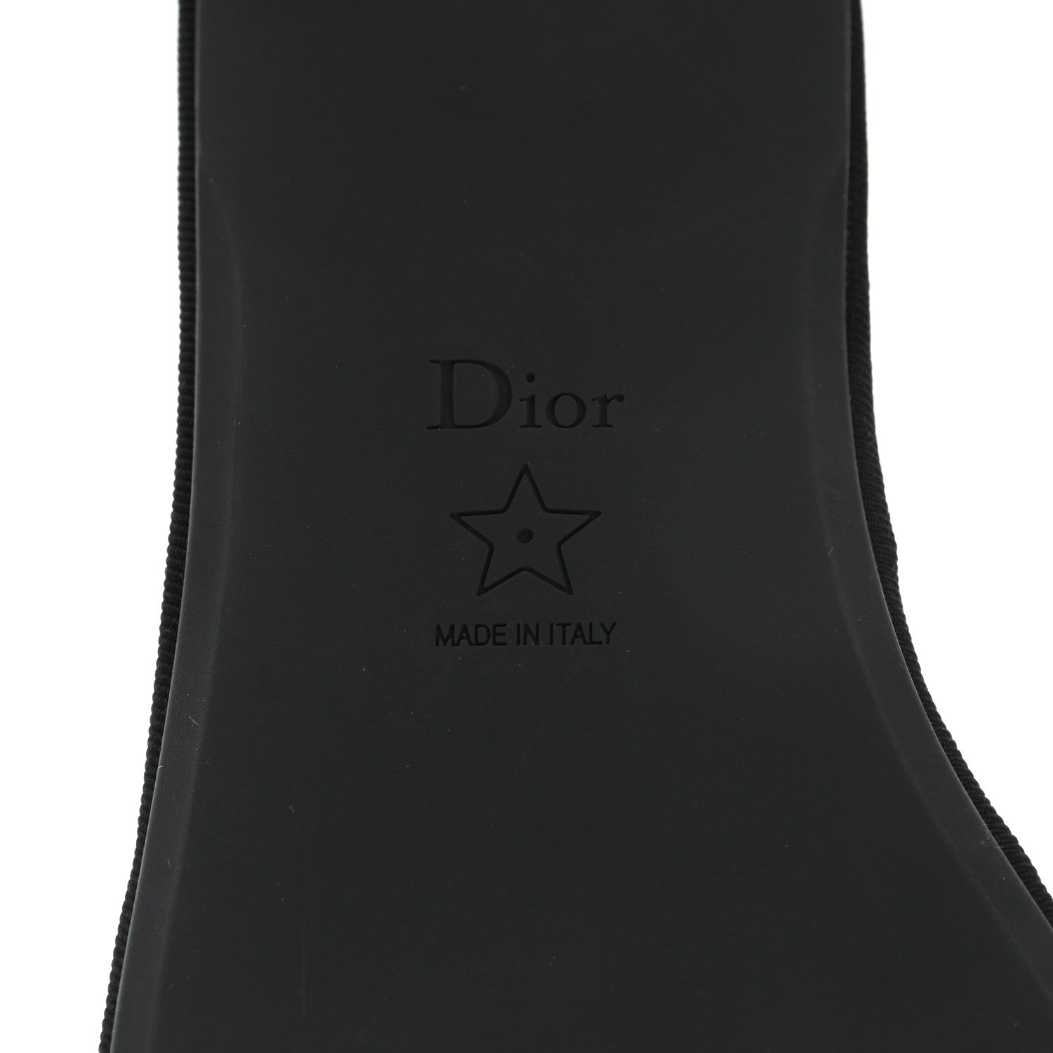 Christian Dior Velvet Cannage Chez Moi Slide Sandal 36.5 Black 6 of 8