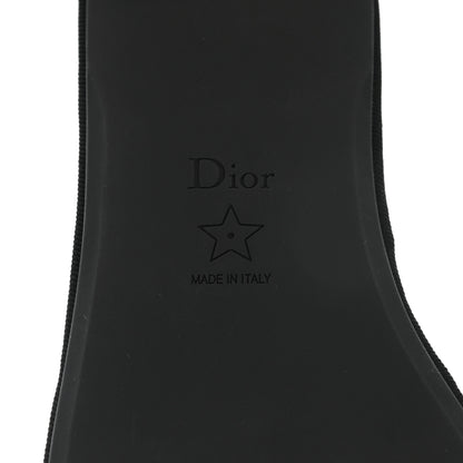Christian Dior Velvet Cannage Chez Moi Slide Sandal 36.5 Black 6 of 8